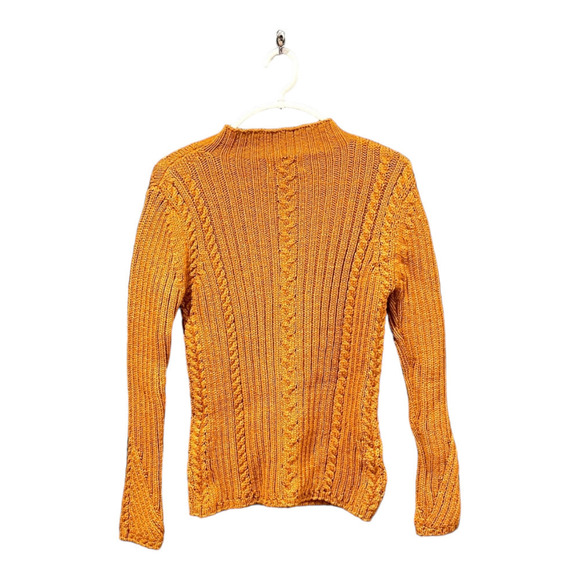 Guideboat Ply the Waters 100% Virgin Wool Sweater size small - Picture 2 of 7